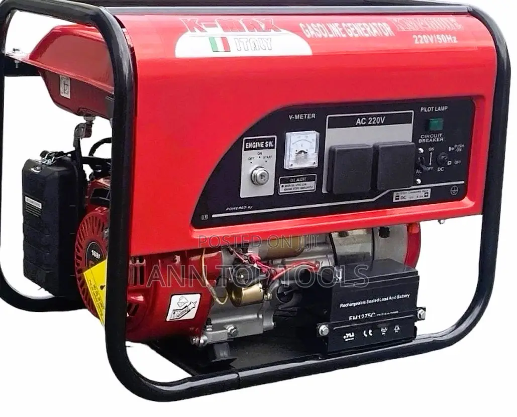 Kmax Italy Keystart Petrol Generator 5kv