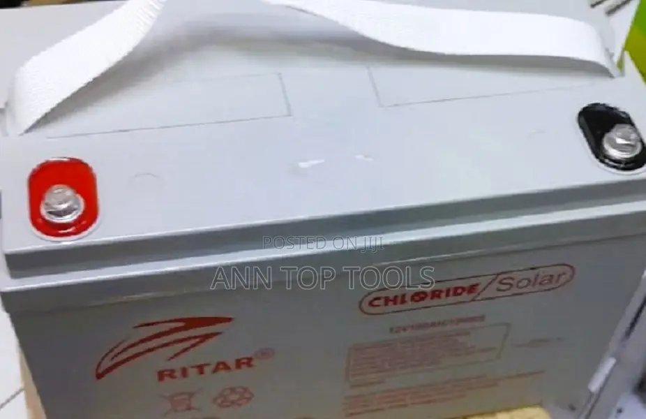 Ritar Chloride Solar Battery 100ah 12v