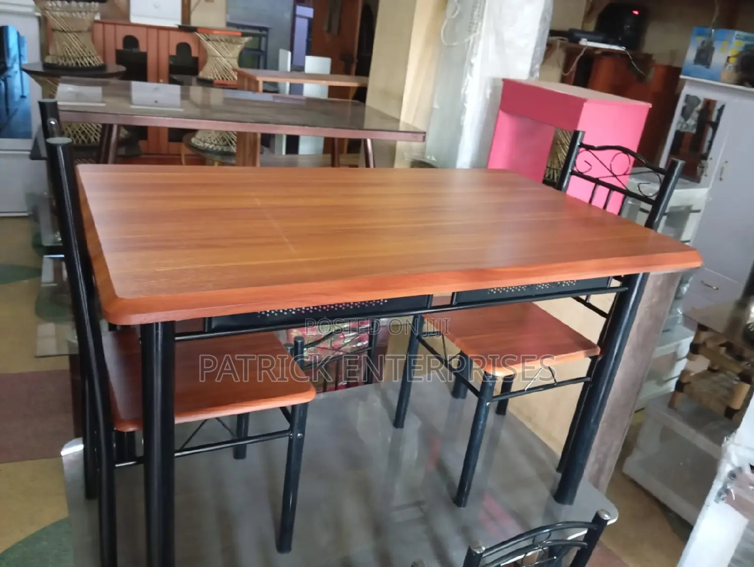 Imported Morden Wooden Dining Table 4 Seater