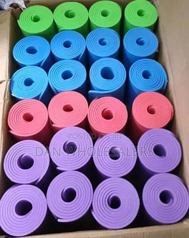 Rubber Yoga-Mat Thick Exercise Mat Pad