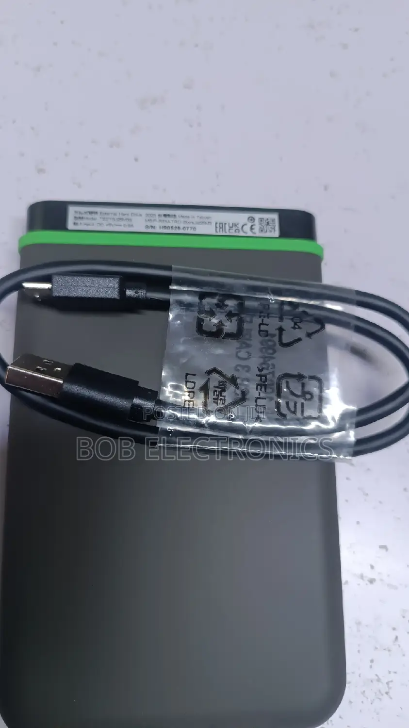 2TB Trancend External Hard Disk