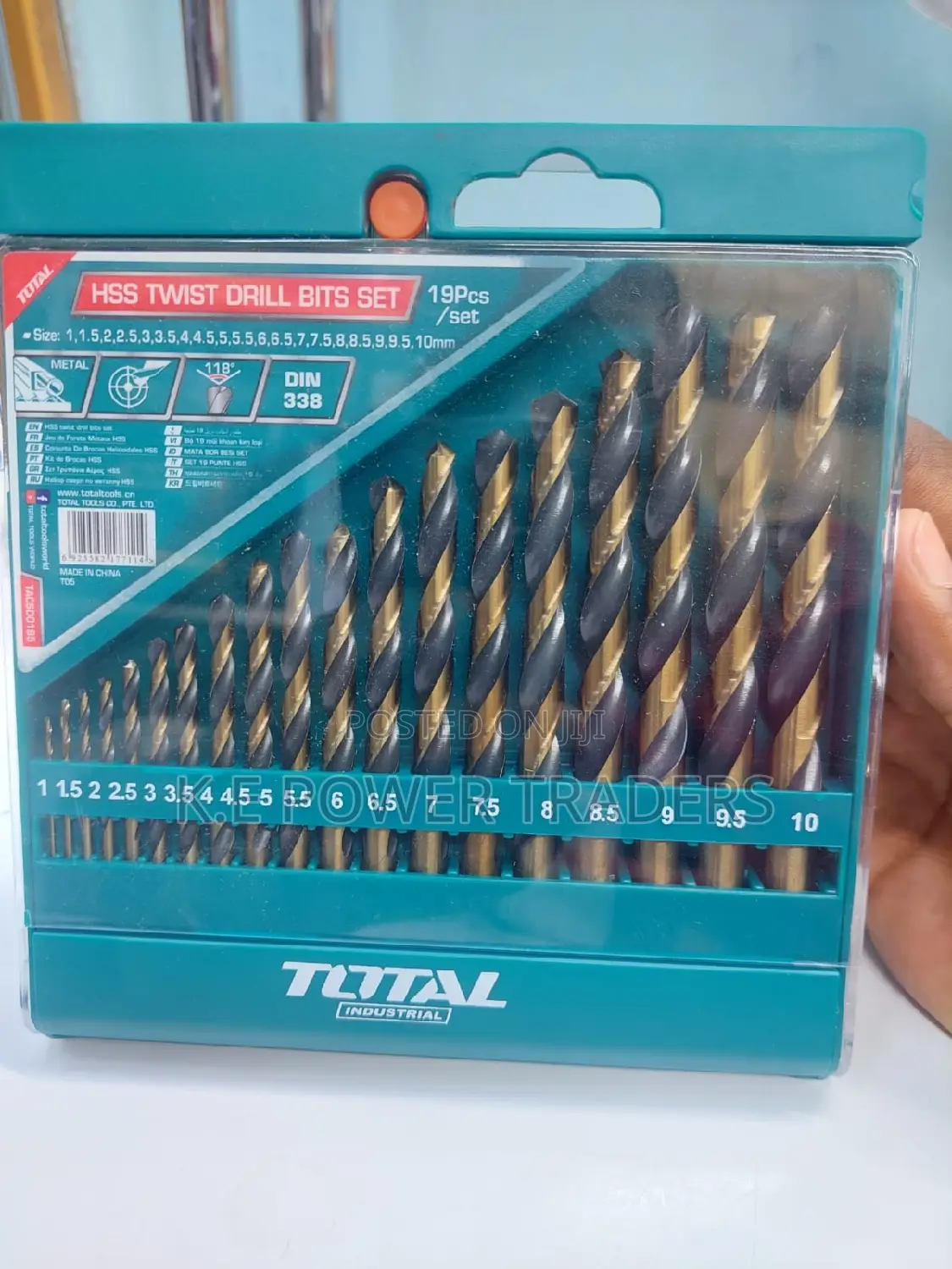 HSS 19pcs Metal Drill Bits