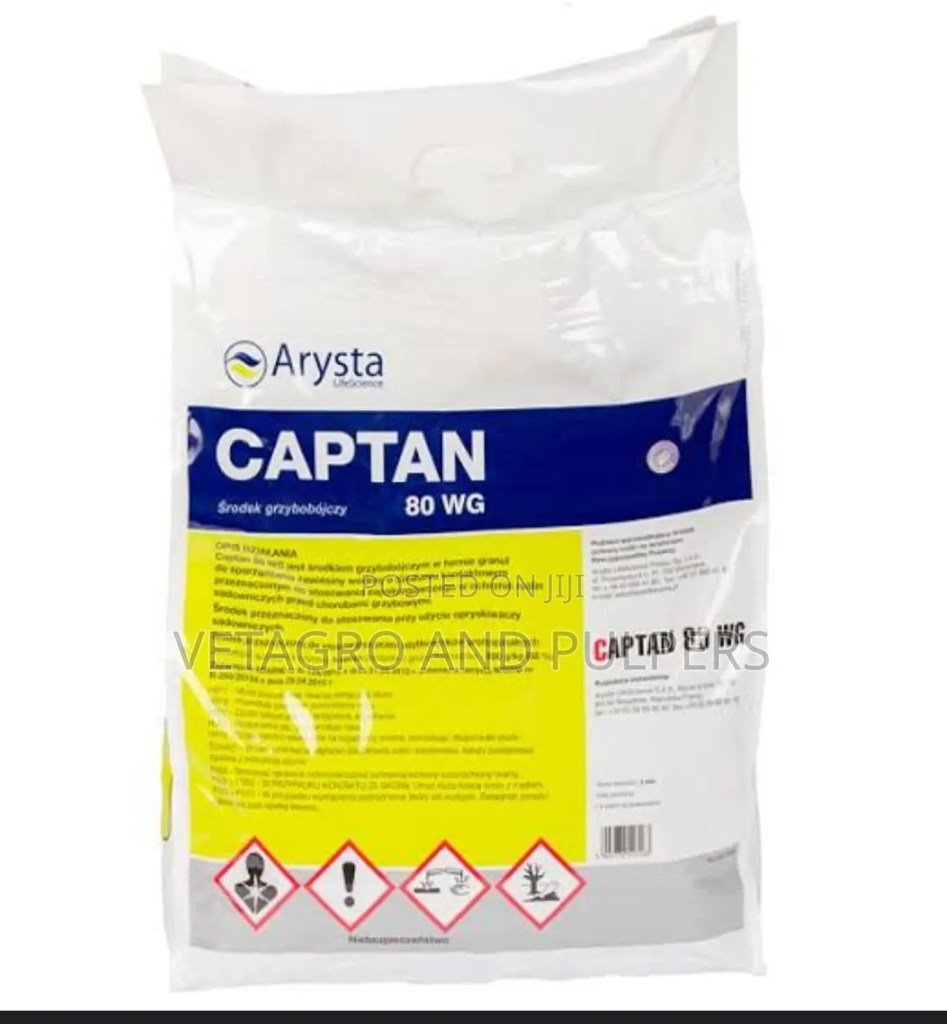 Captan 80WP Fungicide