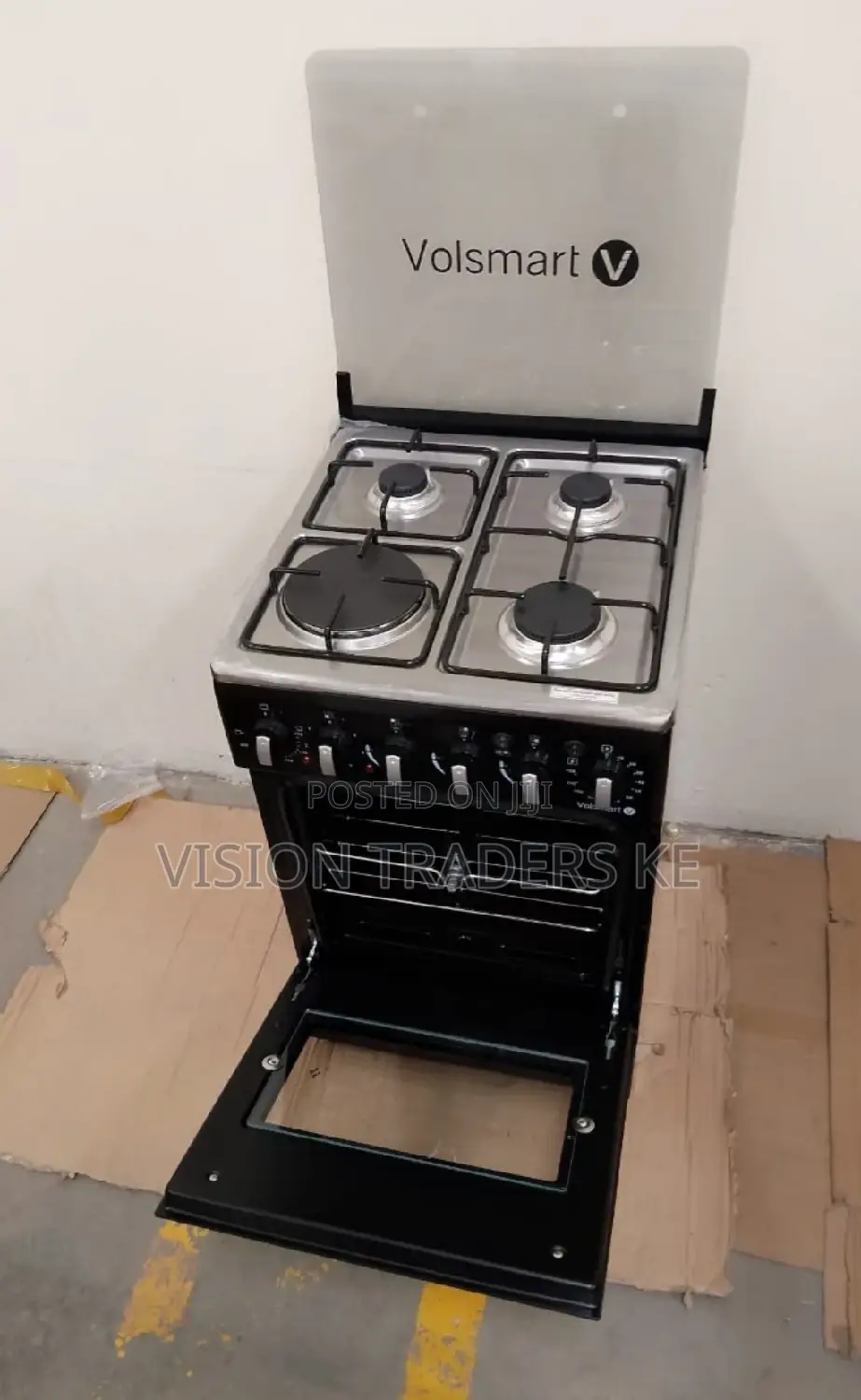 Volsmart 3+1 50*55 Cm Standing Cooker With Electric Oven