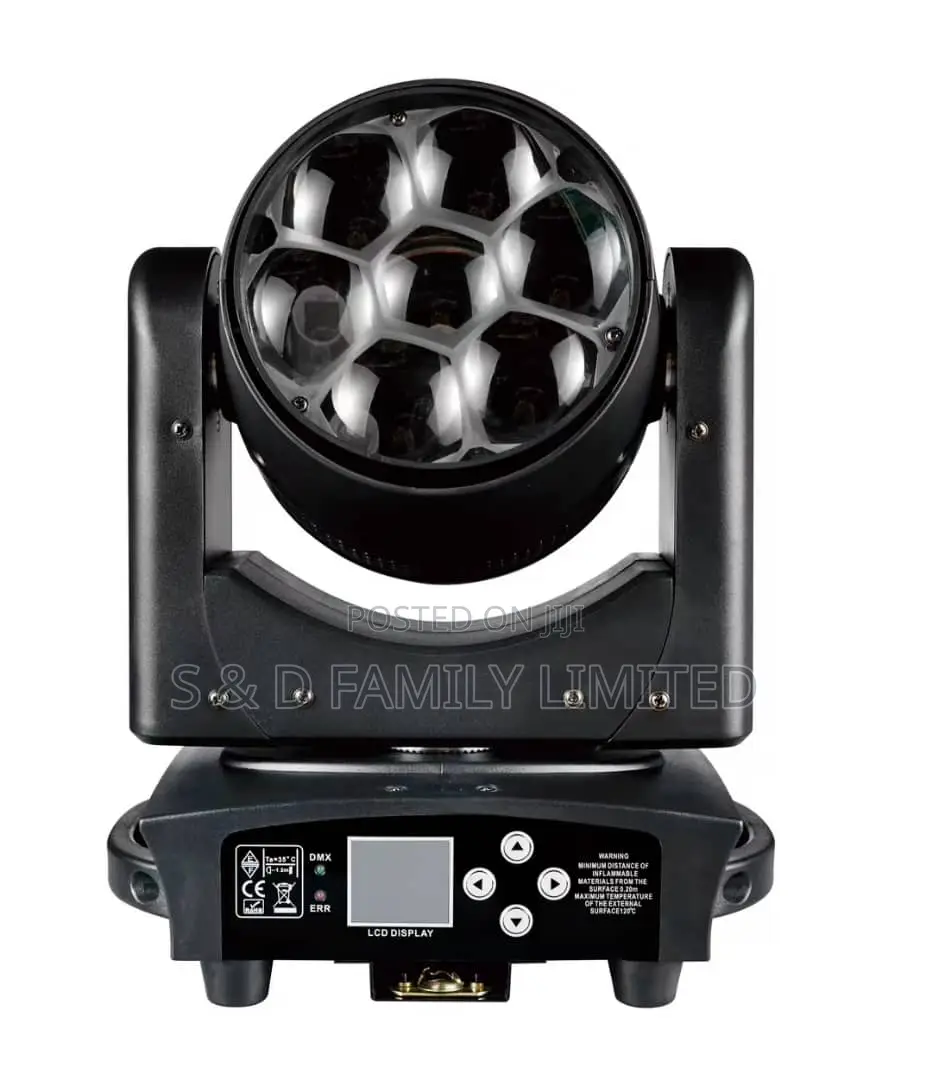7 by 40 Watts Moving Head Washer Light