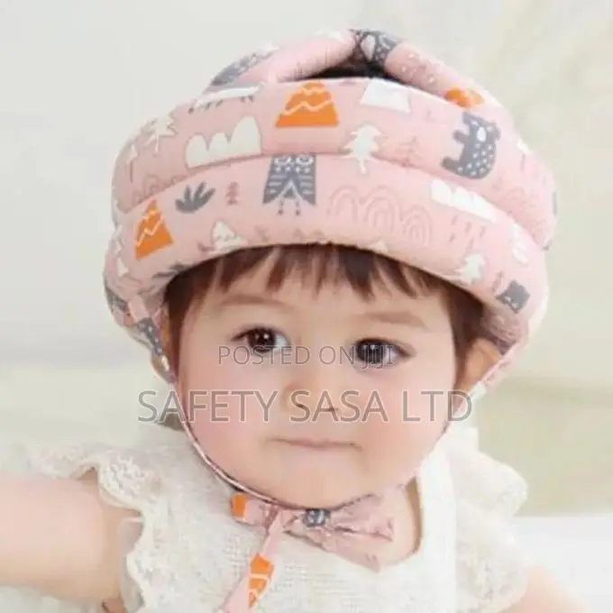 Cotton Infant Toddler Safety Helmet Head Protector FOR GIRLS