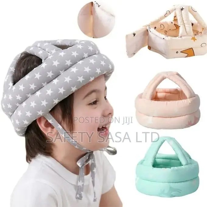 Cotton Infant Toddler Safety Helmet Head Protector FOR GIRLS