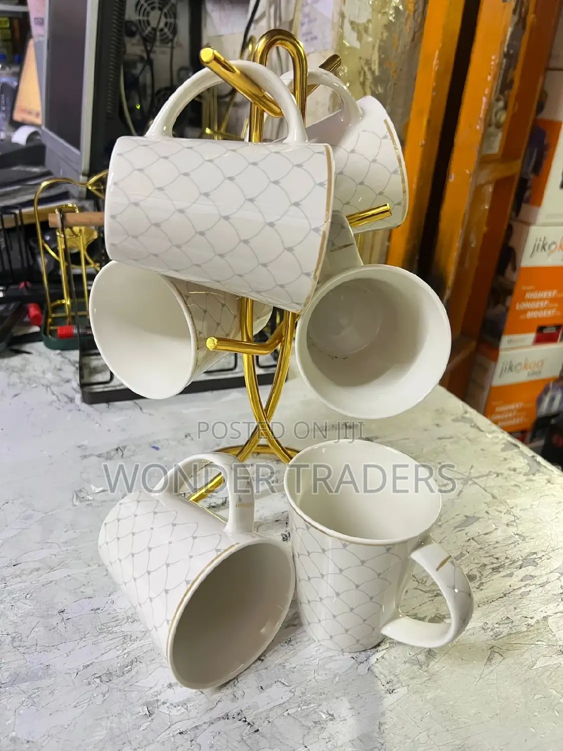 350ml 6 PCS Ceramic Mugs