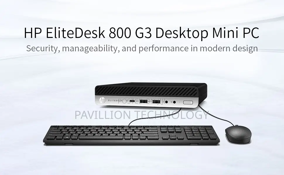 Desktop Computer HP EliteDesk 800 16GB Intel Core i5 SSD 256GB