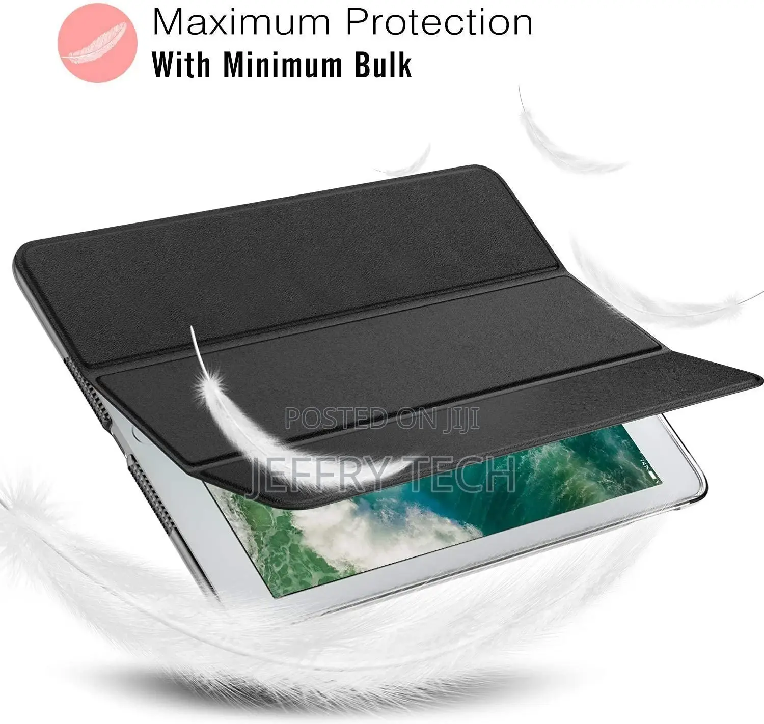 Leather Smart Flip Case Cover for Apple iPad 10.2" 9th Gen (