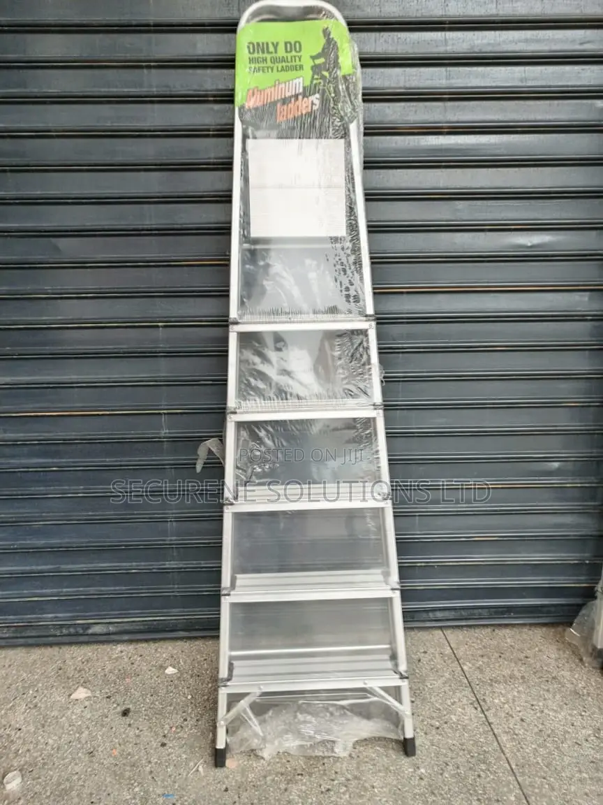 Aluminium 6steps Free Stand a Type Ladder