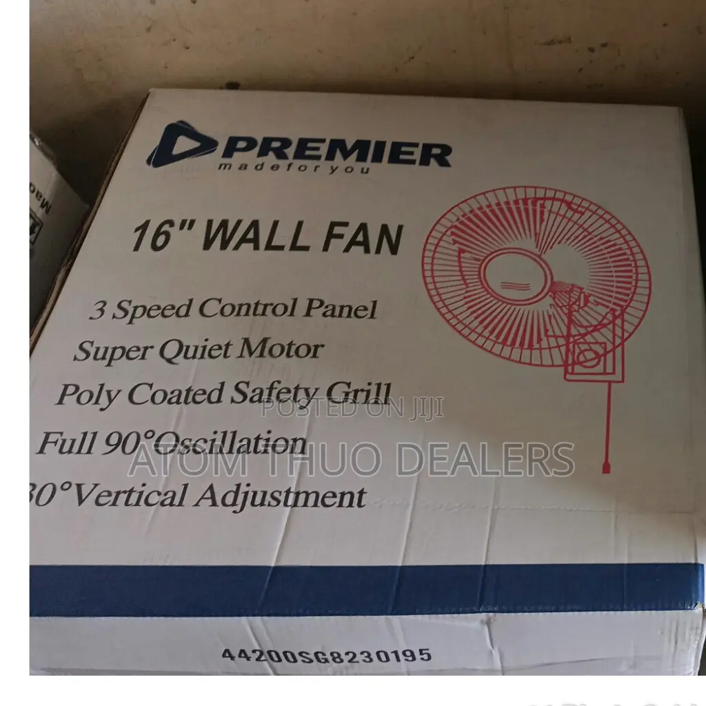Premier Warranted 16 Inches Wall Fan