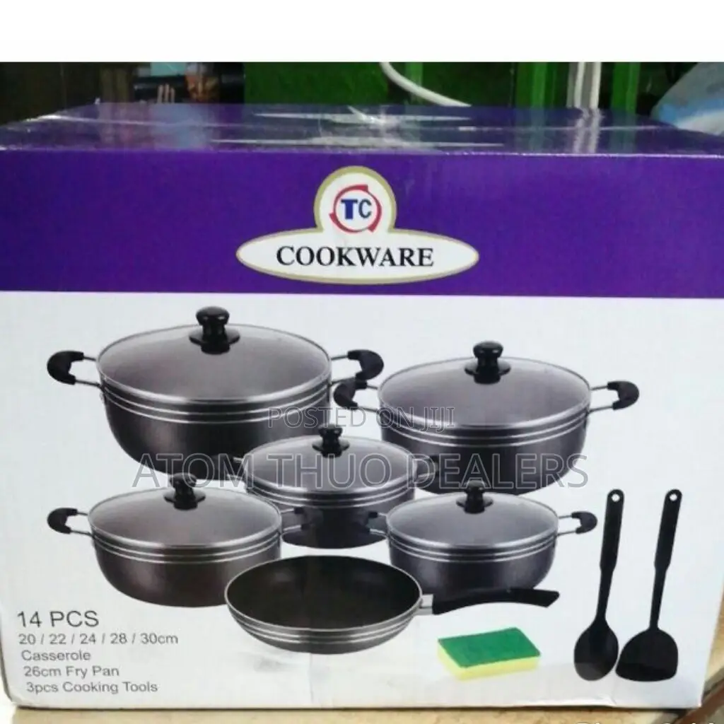 Tornado Cookware Set With Pan 14 Pieces