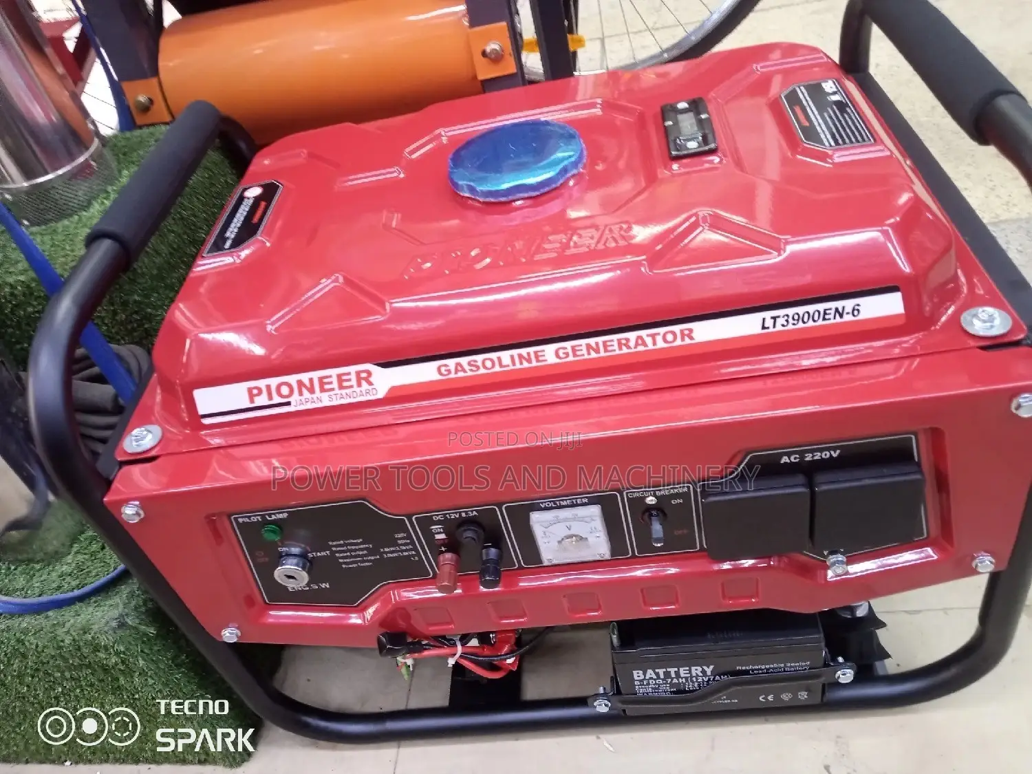 Pioneer Gasoline Generator 3.5kva