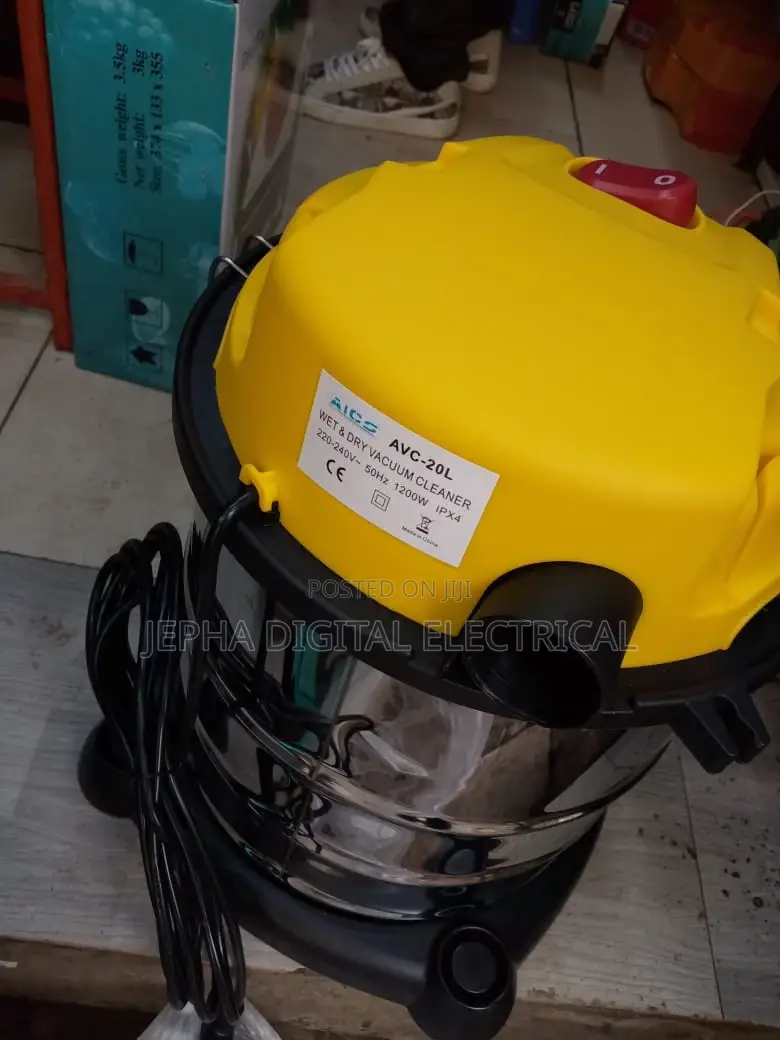 AICO Vacuum Cleaner 20litres Dry and Wet.