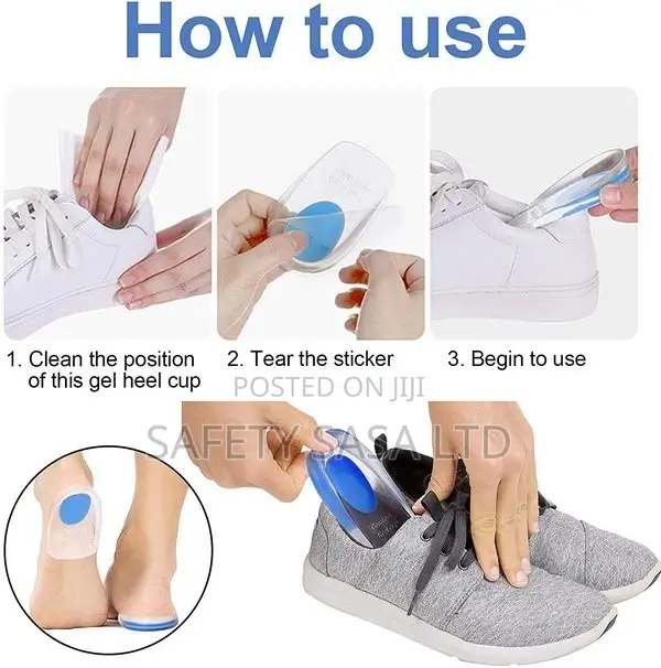 Silicon One Pair Heel Cup