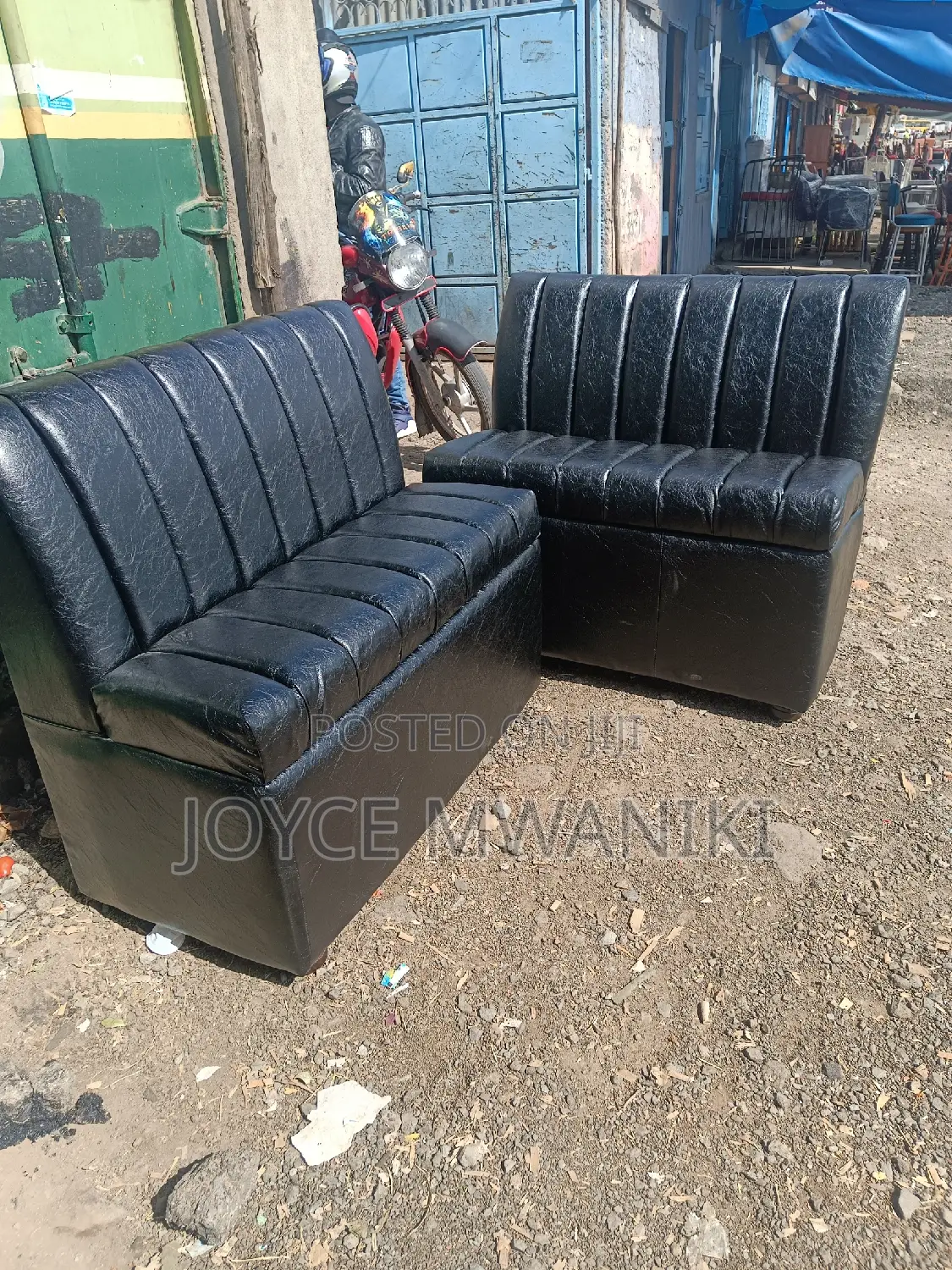Waiting Bench or Restaurant Couches 2 Seater 