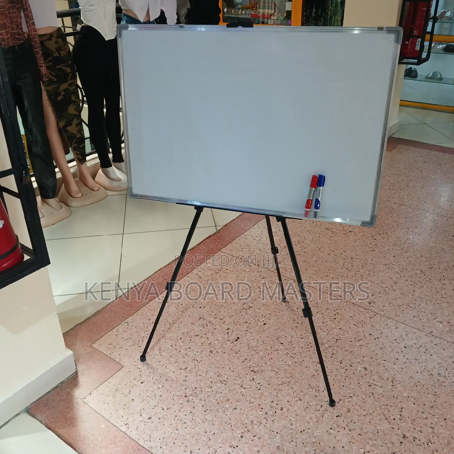 Whiteboard on Stand. Whiteboard on Stand. 3x2ft or 90x60cm