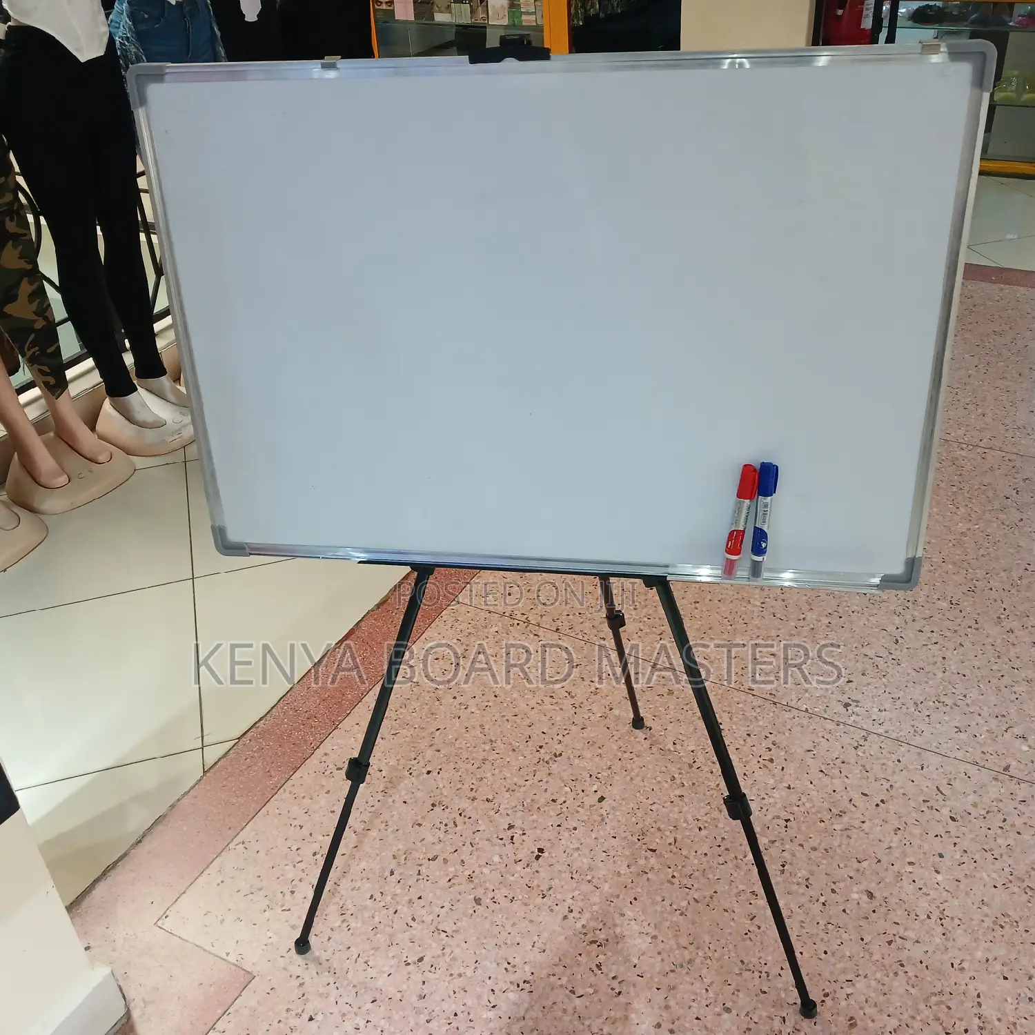 Whiteboard on Stand. Whiteboard on Stand. 3x2ft or 90x60cm