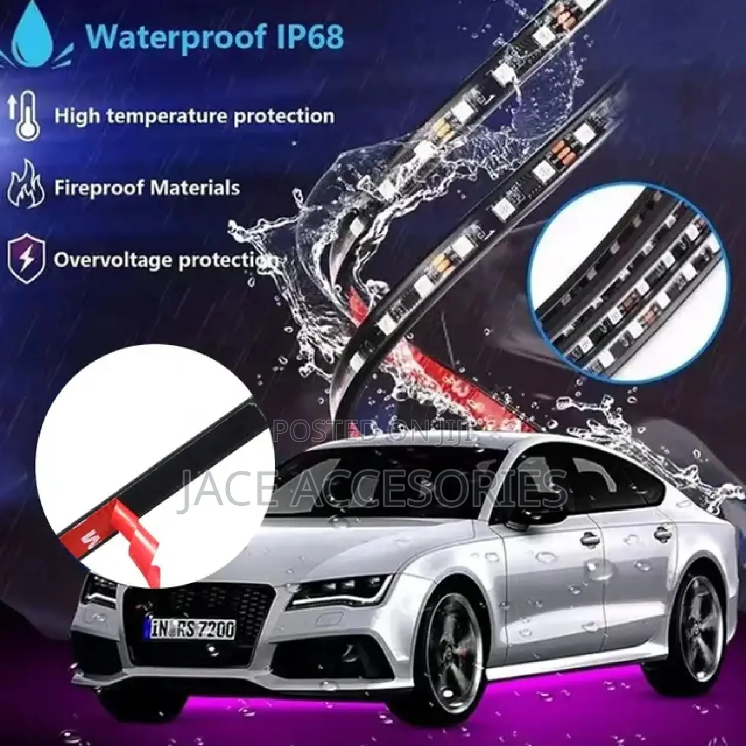 New Car RGB Chassis Underglow Light