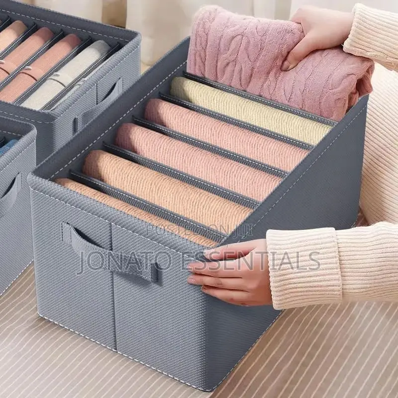 7 Grid Thickened Clothes or Jeans Organizer
