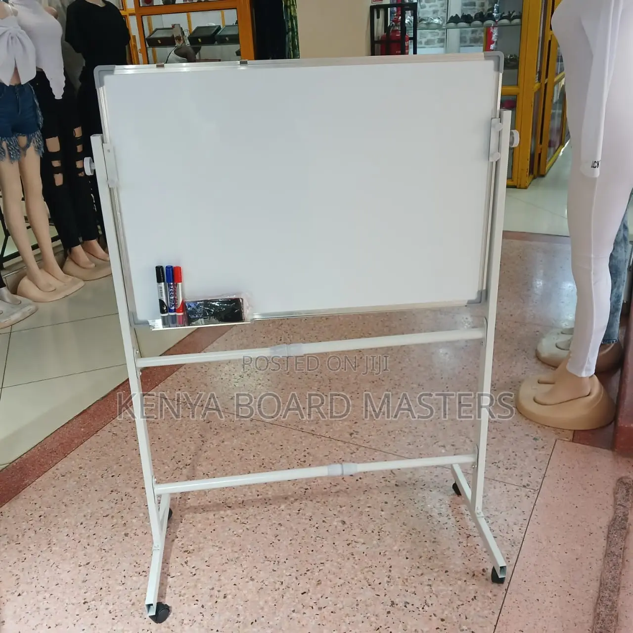 Whiteboards on a Portable Stand , Whiteboards on a Stand.