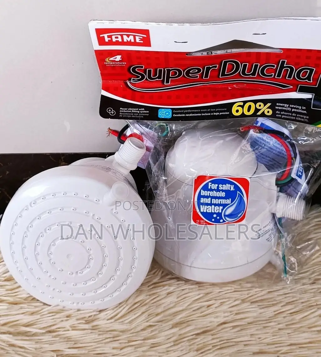 Super Ducha Instant Shower Salty and Fresh Water Shower Head