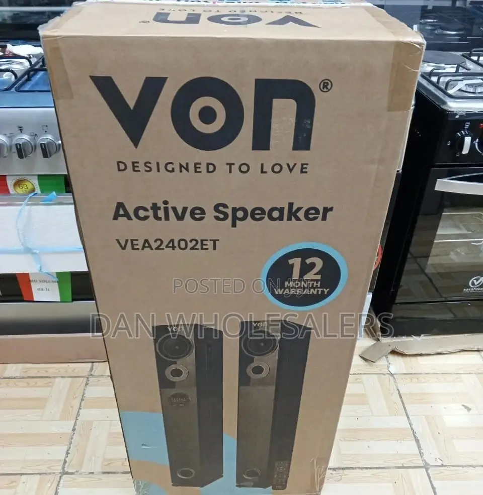 Von 2.0CH HA24020BT/VEA2402ET Active Speakers 240W