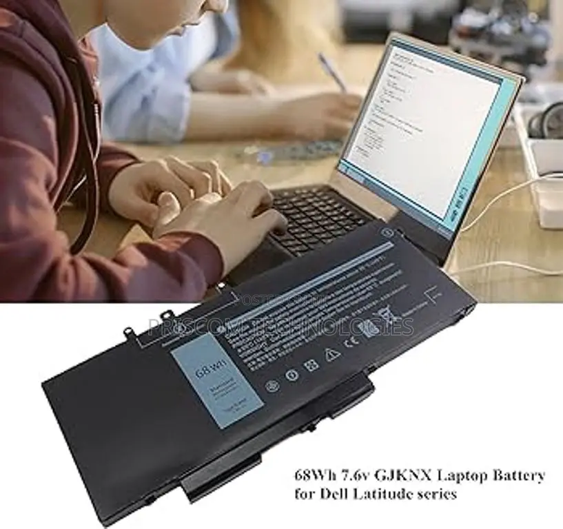 68wh GJKNX Battery for Dell Latitude 5580 5480 5280 5590 549