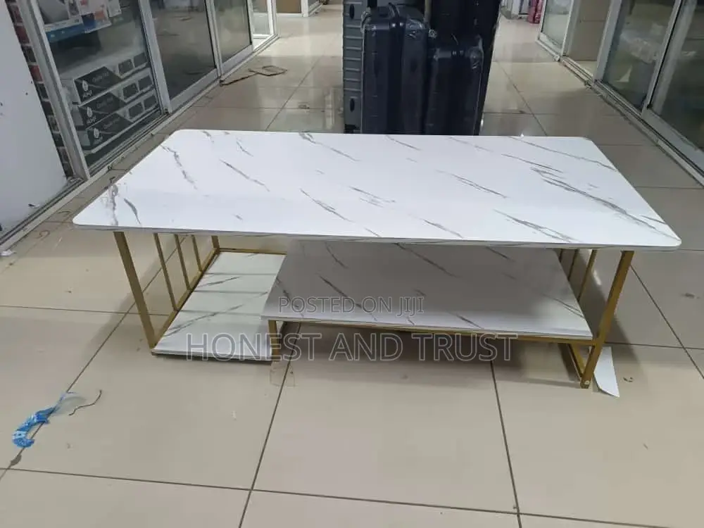 *Modern Luxury Marble Effect Coffee Table*