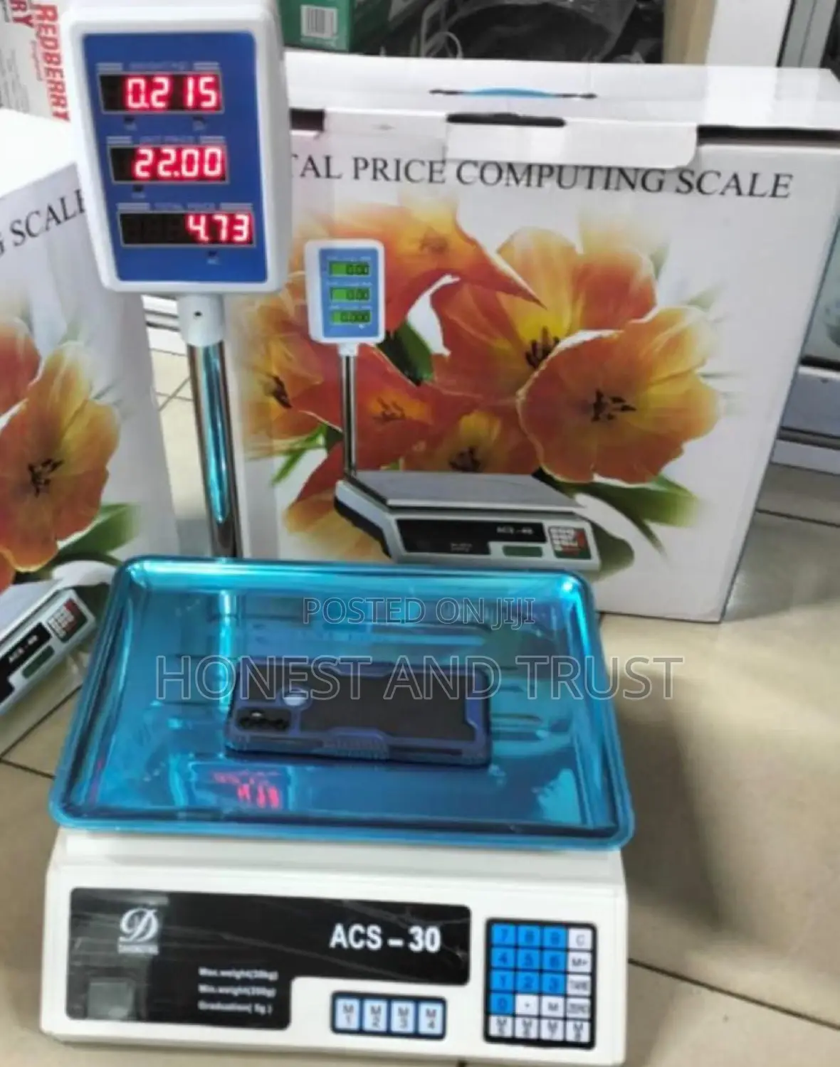 Original ACS Digital Rechargeable Weighing Scales