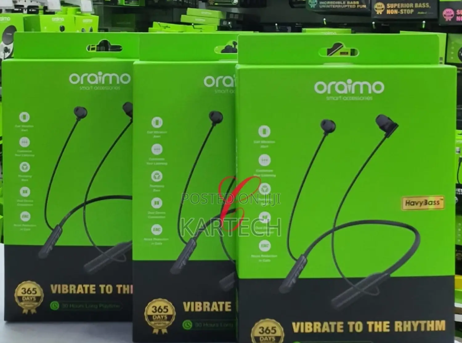 Oraimo Necklace Lite Oeb-311 Neckband With Call Vibration
