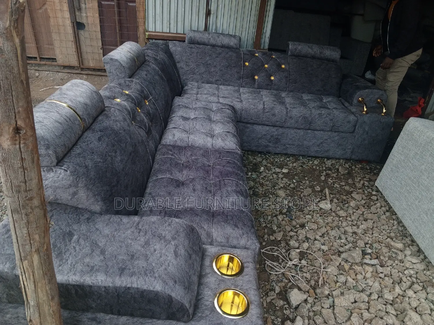 6 Seater L Shape Sofa