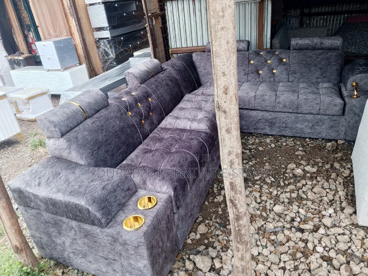 6 Seater L Shape Sofa