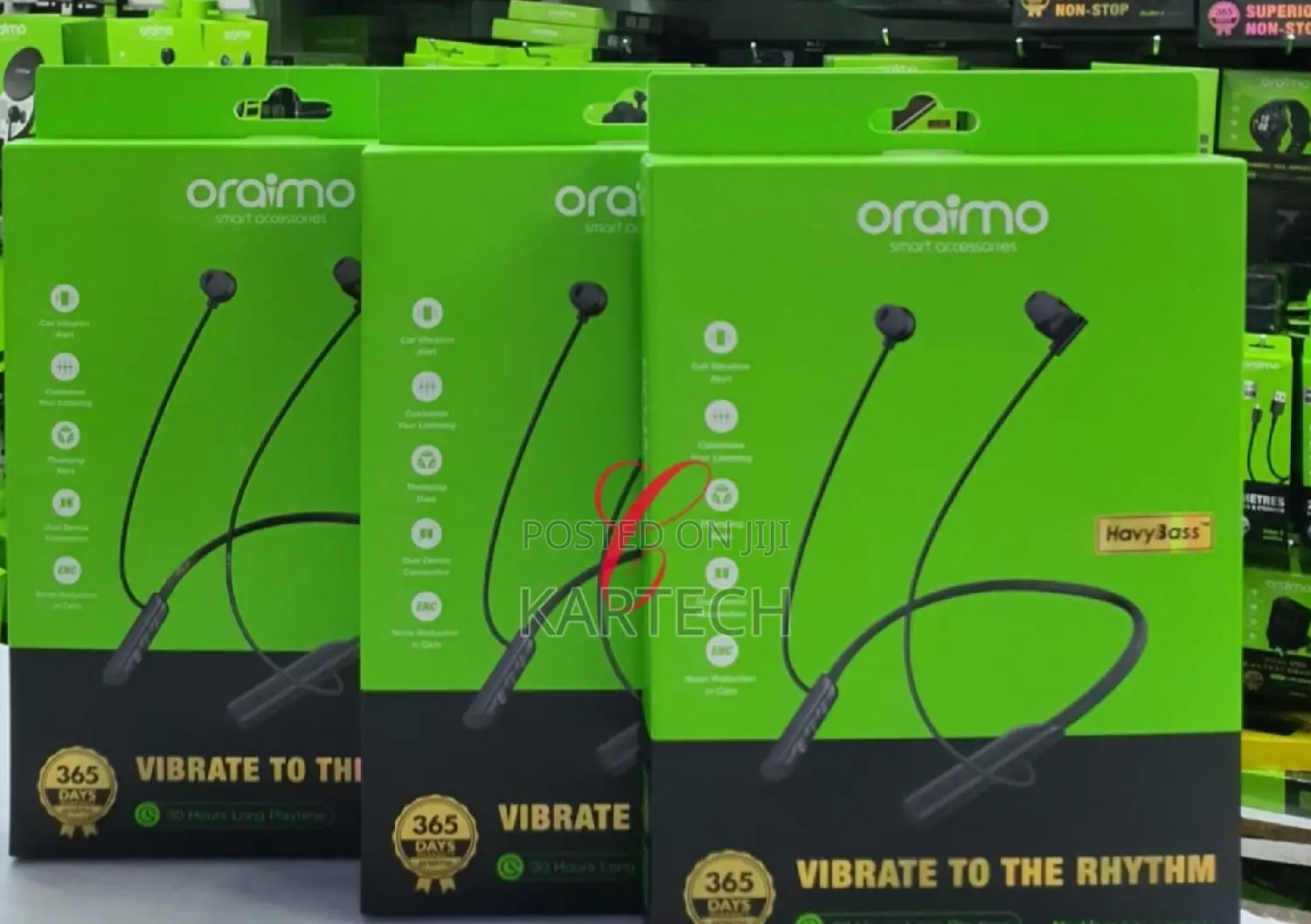 Oraimo Necklace Lite Oeb-311 Neckband With Vibration Alert
