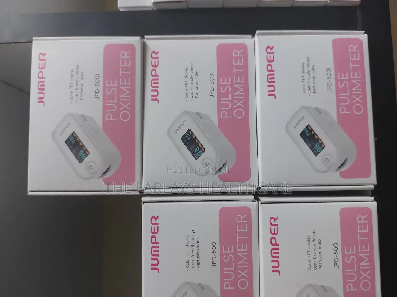Fingertip Pulse Oximeter (JUMPER). / HIGH QUALITY OXIMETER