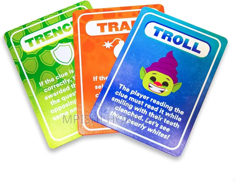 Trivia Trolls Party Game
