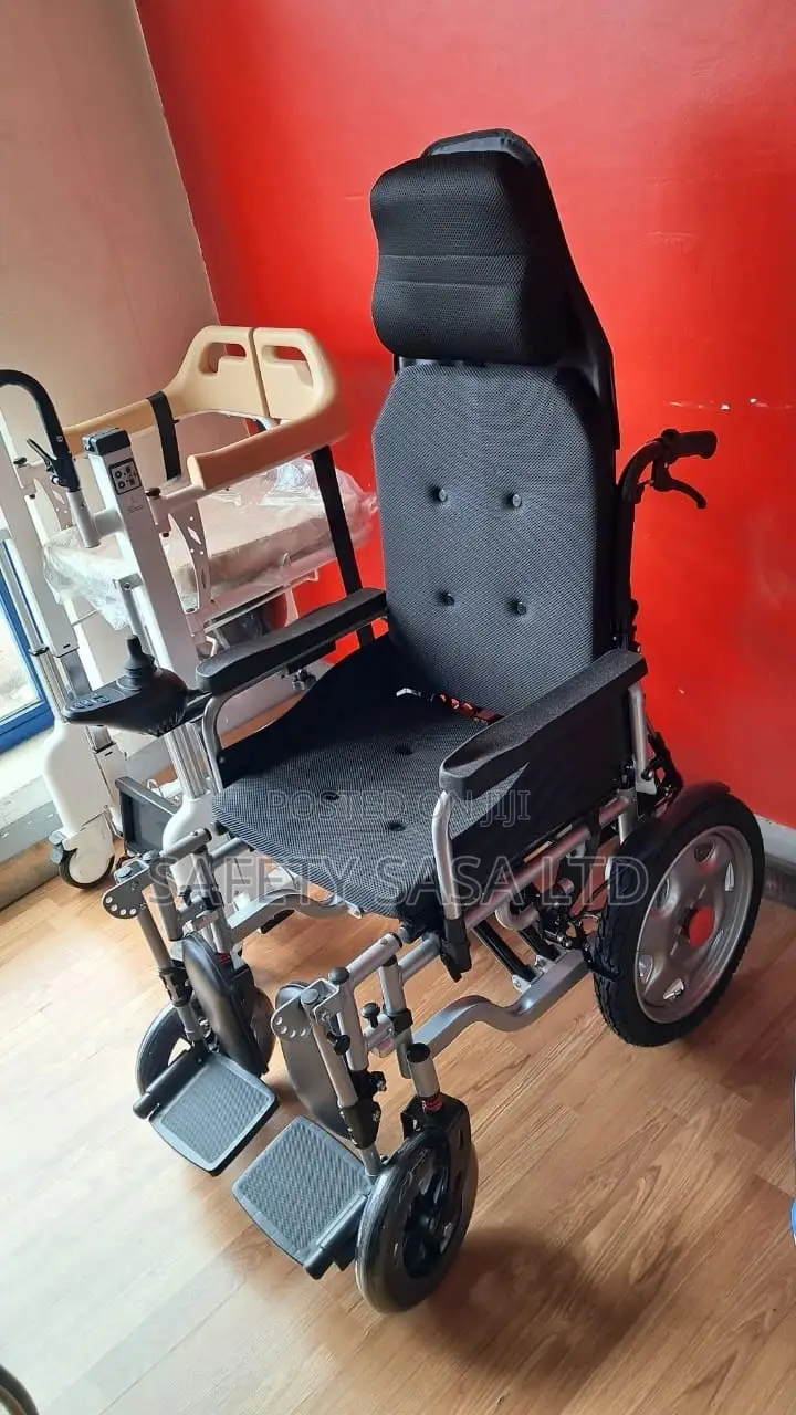 Reclining Electric Wheelchair Heavy Duty