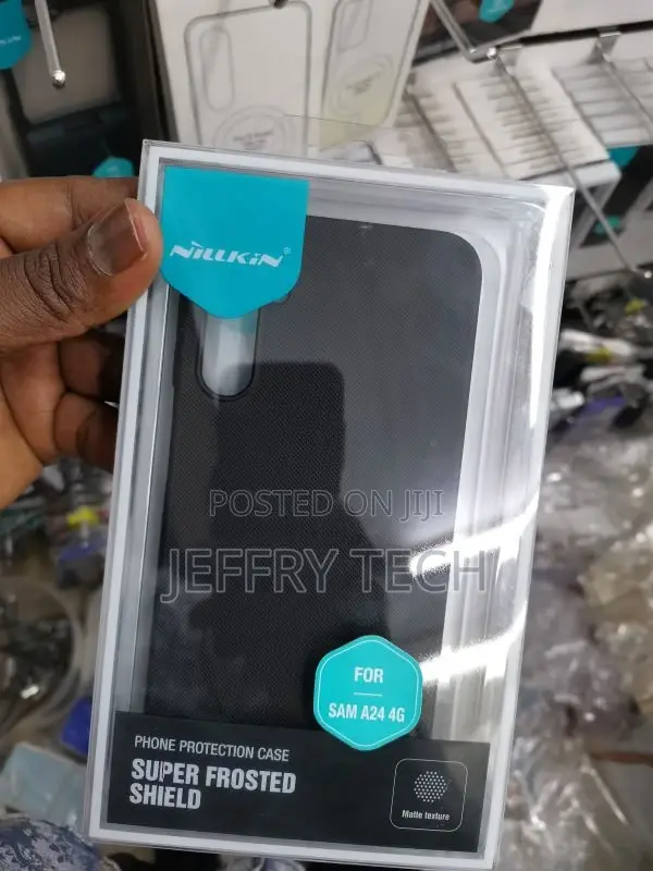 Samsung Galaxy A24 4G NILLKIN Frosted PC Phone Case(Black)
