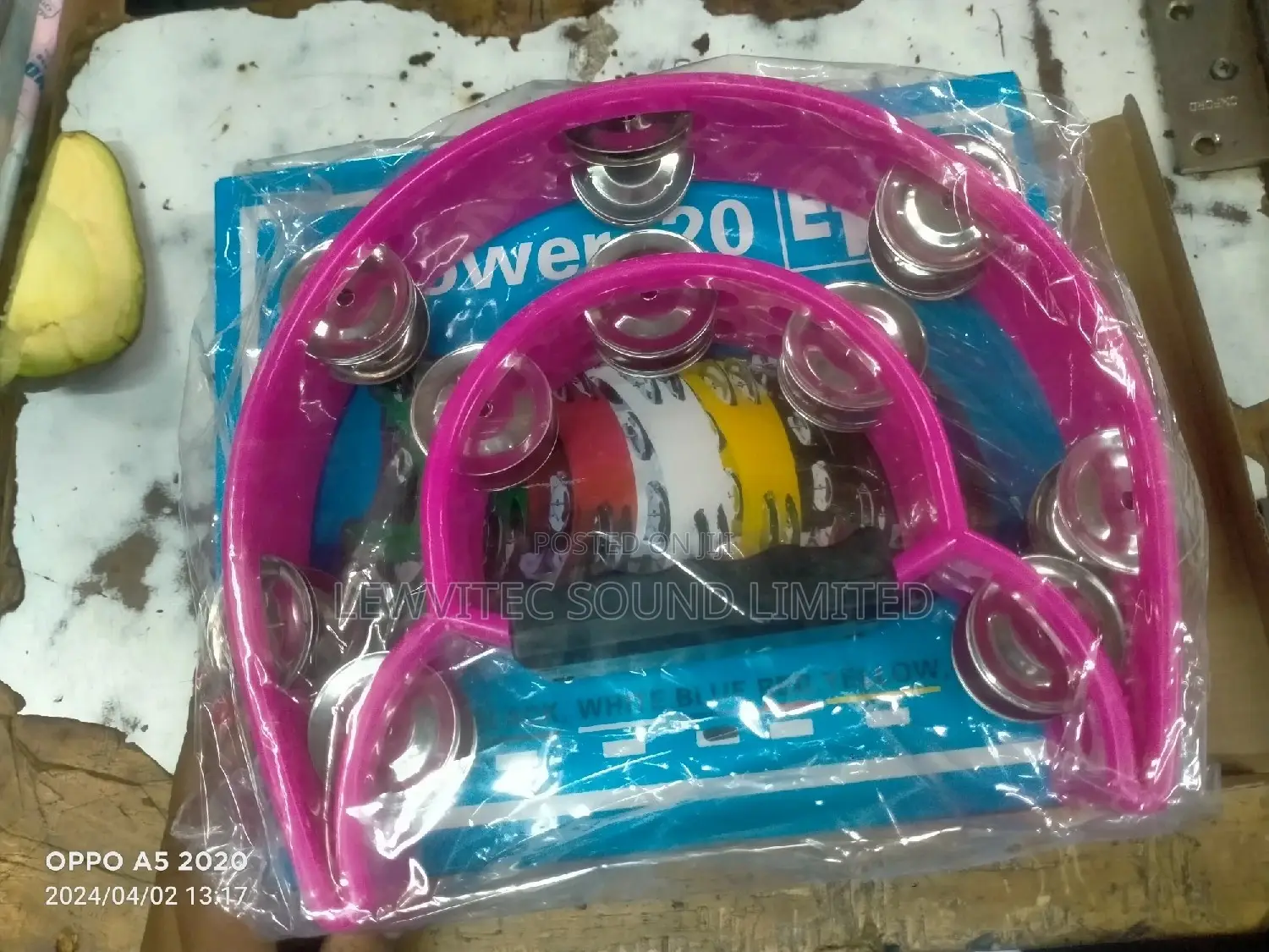 Pink Tambourine