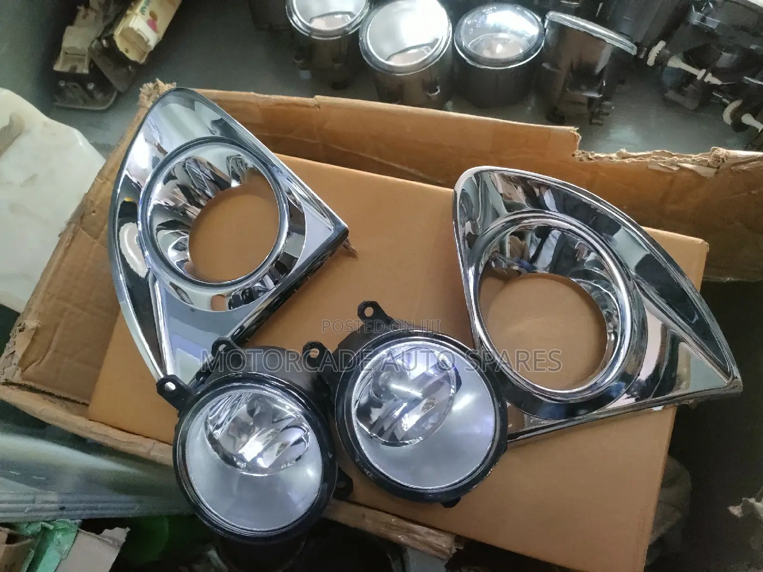 Fielder 161 Chrome Fog Lights