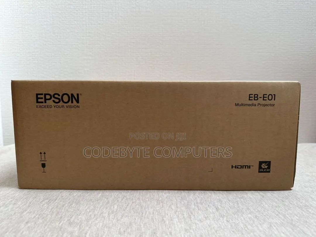 Epson Eb-E01 Xga 3lcd 3300 Lumens Projector