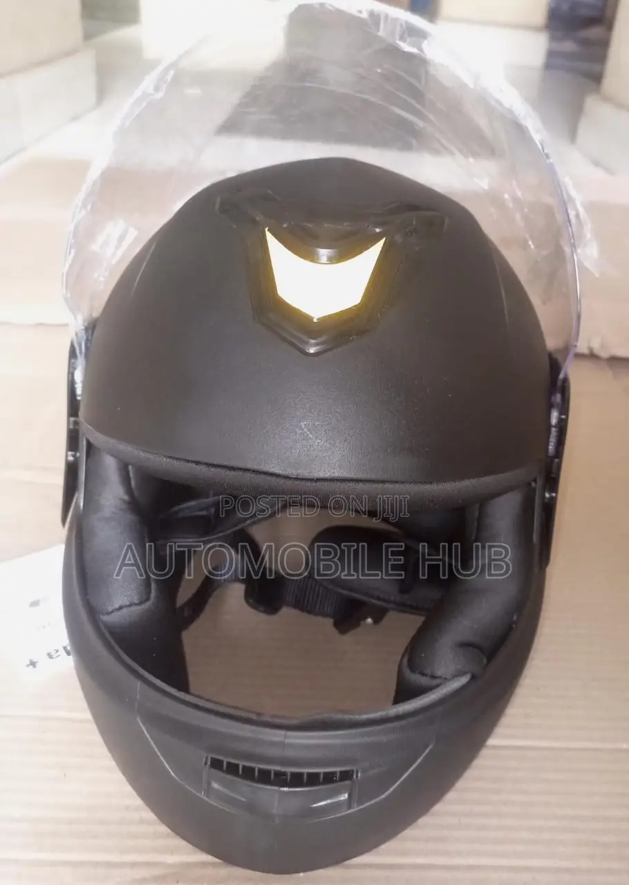 Black Motorbike Helmet
