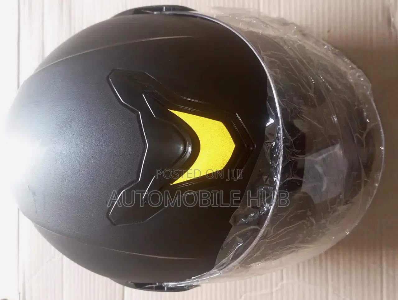 Black Motorbike Helmet