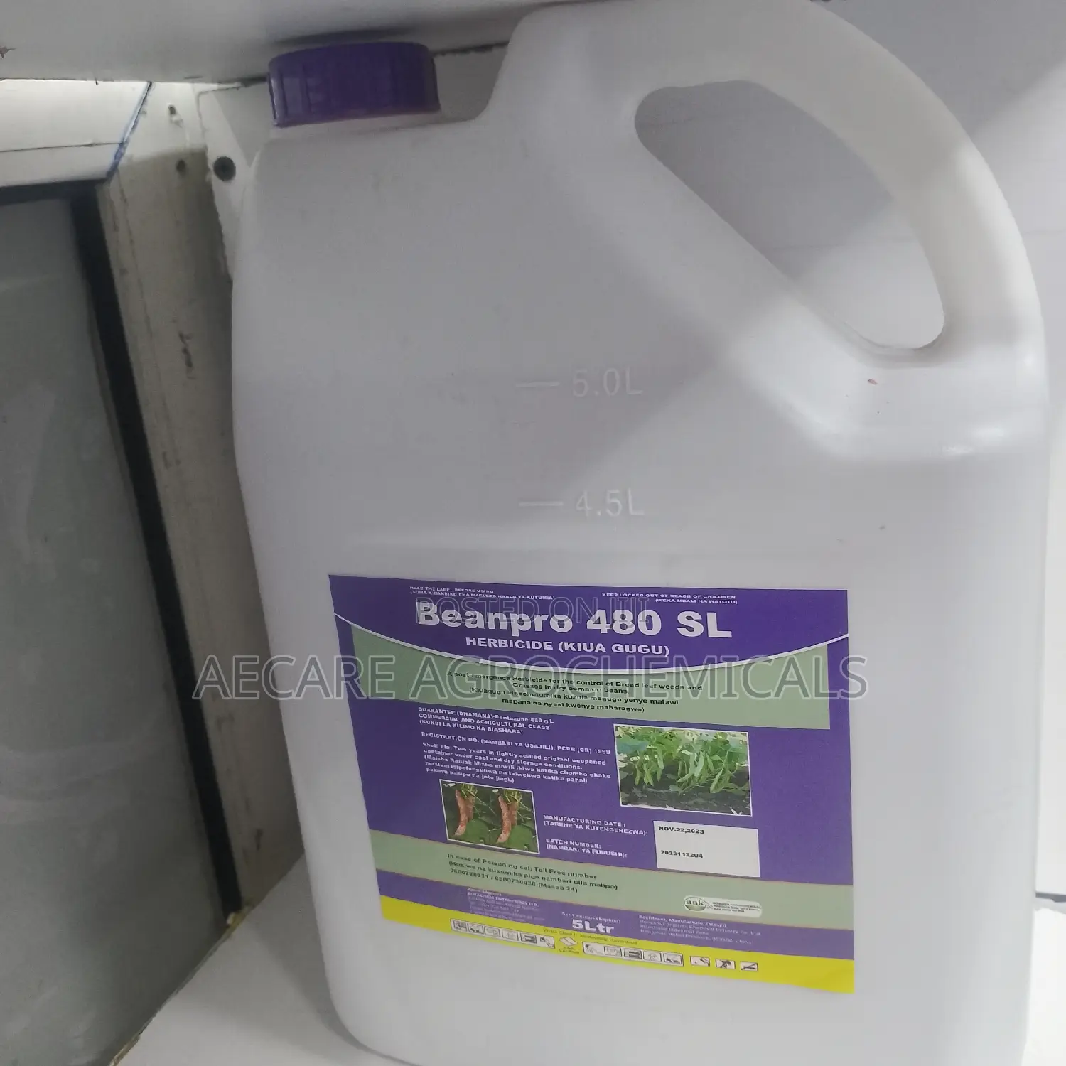 Beanpro 480sl Selective Herbicide 5 Litres