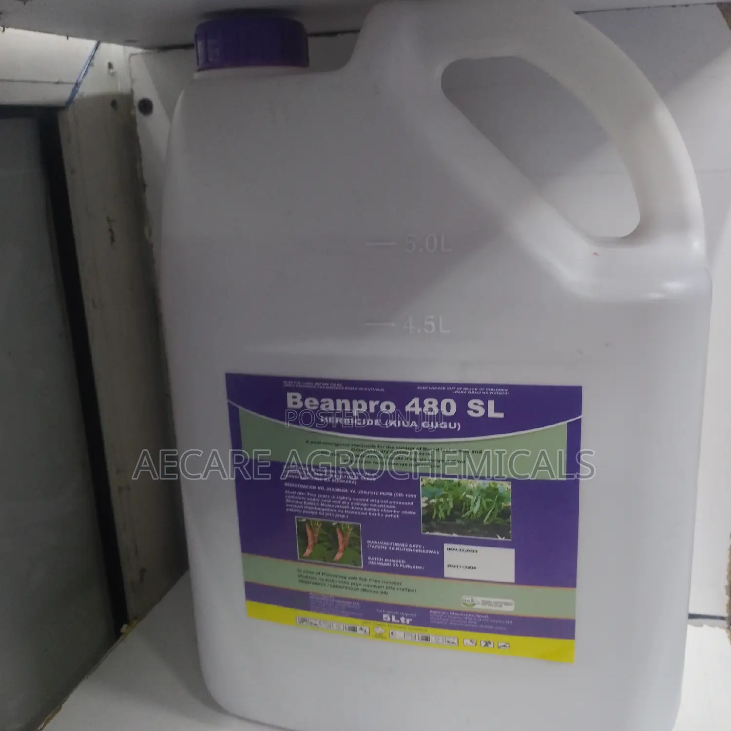 Beanpro 480sl Selective Herbicide 5 Litres