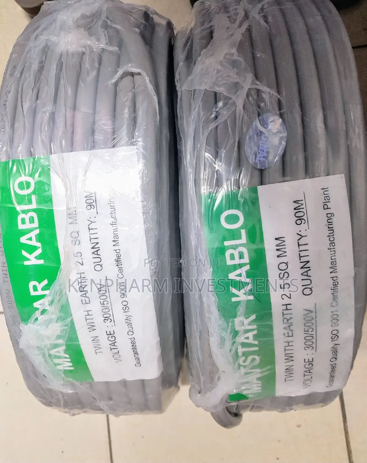 2.5mm Twin With Earth Cable Guaranteed Quality
