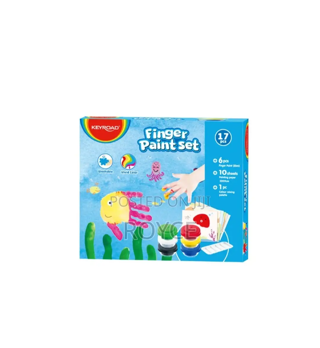 17pcs Finger Paint Set