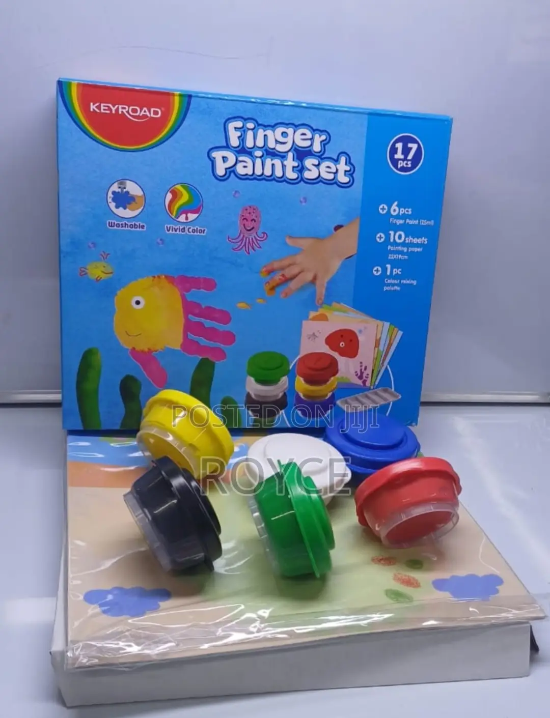 17pcs Finger Paint Set