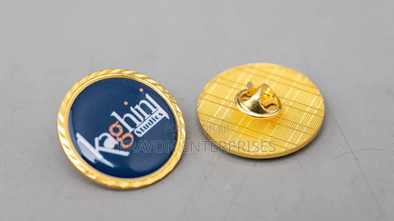 Round Lapel Pins